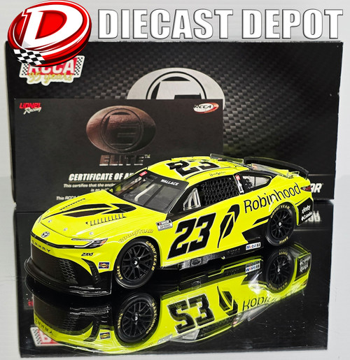 BUBBA WALLACE 2026 ROBINHOOD 1/24 ELITE DIECAST