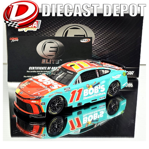 DENNY HAMLIN 2026 BOB'S DISCOUNT FURNITURE 1/24 ELITE DIECAST