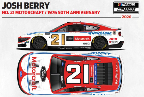 JOSH BERRY 2026 MOTORCRAFT / 1976 50TH ANNIVERSARY 1/64 ARC