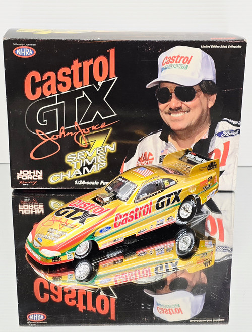 JOHN FORCE 2003 CASTROL GTX 12X CHAMPION 1/24 SCALE FUNNY CAR