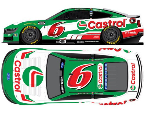 BRAD KESELOWSKI 2026 CASTROL (GREG BIFFLE TRIBUTE) *COLOR CHROME* 1/24 ARC DIECAST (ADVANCED ORDER)