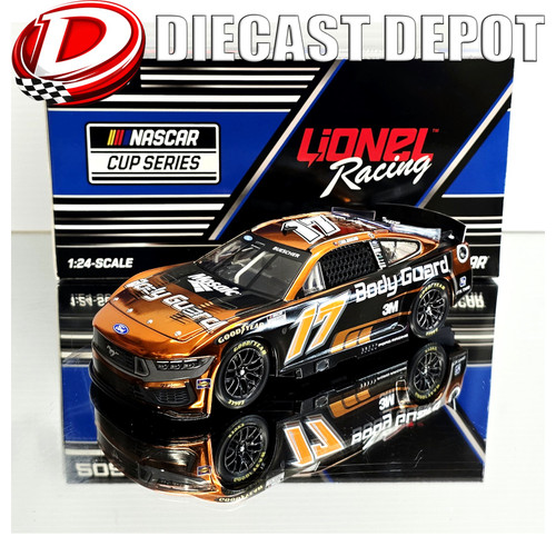 CHRIS BUESCHER 2026 BODY GUARD (GREG BIFFLE TRIBUTE) *COLOR CHROME* 1/24 ARC DIECAST