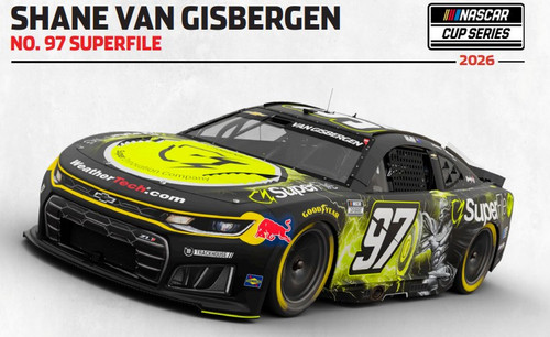 SHANE VAN GISBERGEN 2026 SUPERFILE *COLOR CHROME* 1/24 ARC DIECAST (ADVANCED ORDER)