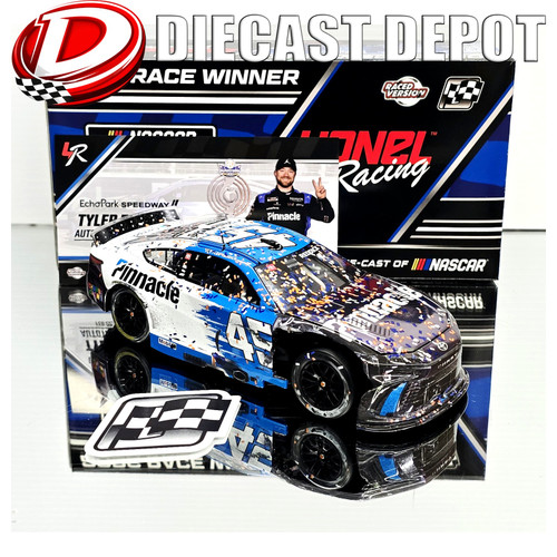 TYLER REDDICK 2026 ATLANTA WIN PINNACLE RACED VERSION *COLOR CHROME* 1/24 ARC DIECAST