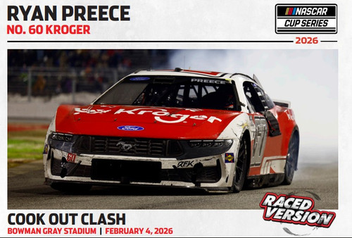 RYAN PREECE 2026 CLASH WIN KROGER RACED VERSION 1/24 ARC DIECAST (ADVANCED ORDER)