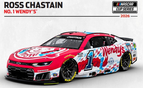 ROSS CHASTAIN 2026 WENDY'S 1/64 ARC DIECAST (ADVANCED ORDER)
