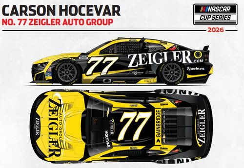 CARSON HOCEVAR 2026 ZEIGLER 1/24 ELITE DIECAST (ADVANCED ORDER)