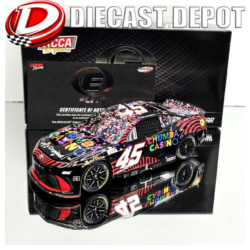 TYLER REDDICK 2026 COTA WIN CHUMBA CASINO RACED VERSION 1/24 ELITE DIECAST