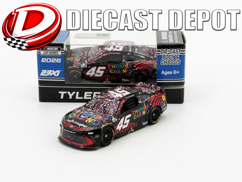 TYLER REDDICK 2026 COTA WIN CHUMBA CASINO RACED VERSION 1/64 ARC DIECAST