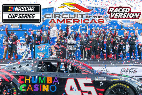 AUTOGRAPHED TYLER REDDICK 2026 COTA WIN CHUMBA CASINO RACED VERSION 1/24 ARC DIECAST (ADVANCED ORDER)