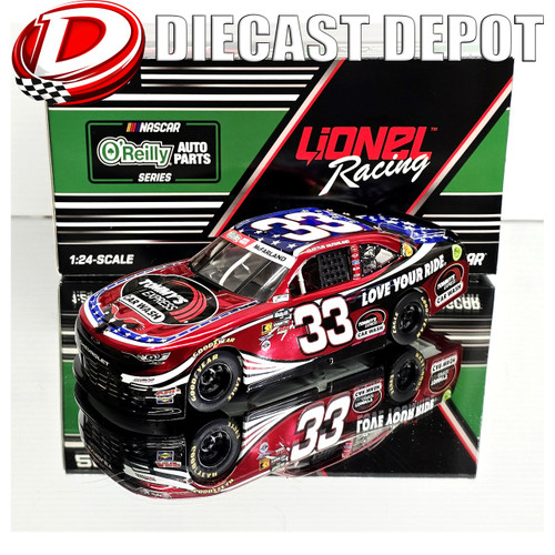 CLEETUS MCFARLAND 2026 TOMMY’S EXPRESS CAR WASH *COLOR CHROME* 1/24 ARC DIECAST (ADVANCED ORDER)