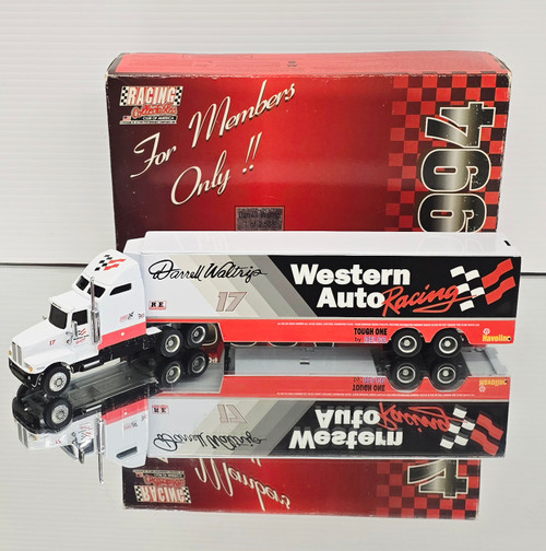 DARRELL WALTRIP 1994 BEST WESTERN TRANSPORTER 1/64 RCCA DIECAST