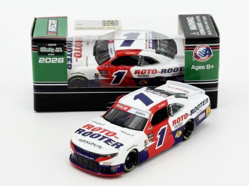 CONNOR ZILISCH 2026 ROTO ROOTER #1 O'REILLY SERIES  1/64 ARC DIECAST