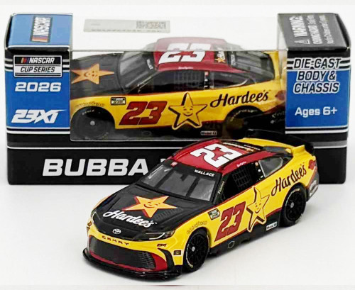 BUBBA WALLACE 2026 HARDEE'S 1/64 ARC DIECAST