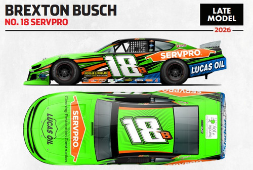 BREXTON BUSCH 2026 SERVPRO LATE MODEL 1/24 ARC DIECAST (ADVANCED ORDER)