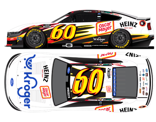 RYAN PREECE 2026 RETRO  KROGER/OSCAR MAYER/HEINZ (GREG BIFFLE THROWBACK) 1/64 ARC DIECAST (ADVANCED ORDER)