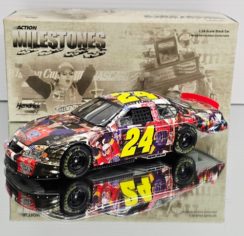 JEFF GORDON "MILESTONES" 1994 DAYTONA 500 WINNER 1/24 ACTION AP+ (SLIGHTLY DAMAGED BOX BUT THE CAR IS NEW & MINT)