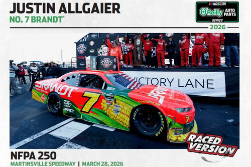 JUSTIN ALLGAIER 2026 PHOENIX WIN RACED VERSION BRANDT *COLOR