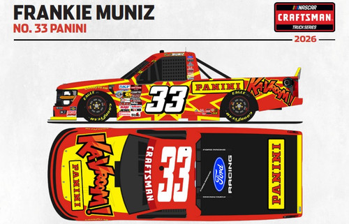 FRANKIE MUNIZ 2026 PANINI TRUCK 1/24  ARC DIECAST (ADVANCED ORDER)