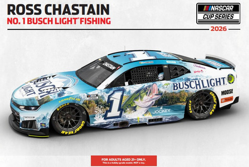 ROSS CHASTAIN 2026 BUSCH LIGHT FISHING 1/64 ARC DIECAST (ADVANCED ORDER)