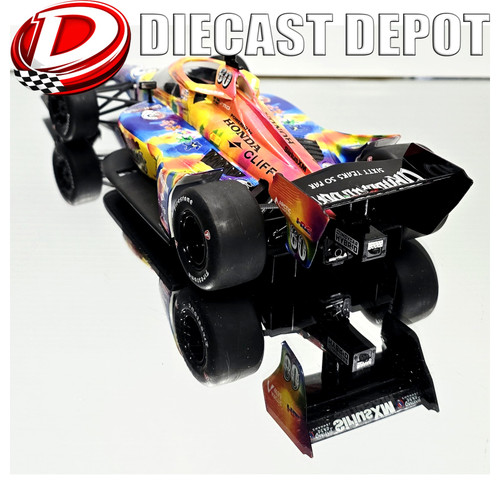 Felix Modle FELIX ROSENQVIST 2025 GRATEFUL DEAD X MEYER SHANK RACING INDY CAR 1/18 ...