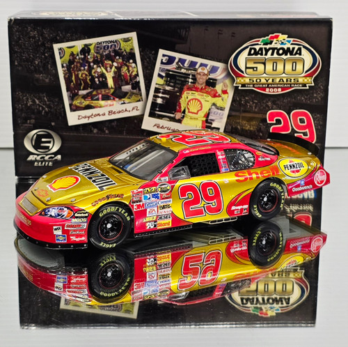 KEVIN HARVICK 2007 DAYTONA 500 WIN (50TH ANNIVERSARY EDITION) LIQUID COLOR  1/24 RCCA ELITE DIECAST