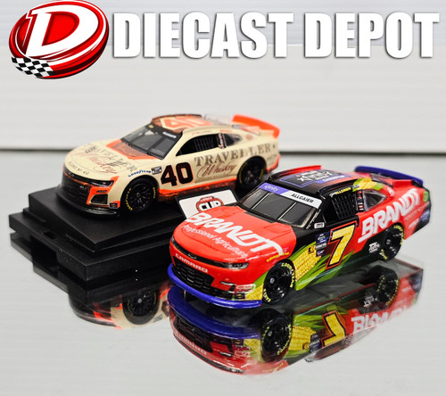 JUSTIN ALLGAIER 2-CAR COMBO: 2025 TRAVELLER WHISKEY & 2024 CHAMPIONSHIP 1/64 ARC DIECASTS
