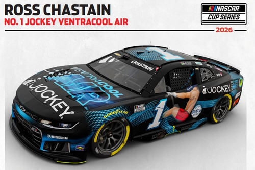 ROSS CHASTAIN 2026 JOCKEY VENTRACOOL 1/24 ELITE DIECAST (ADVANCED ORDER)