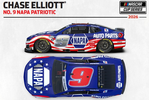CHASE ELLIOTT 2026 NAPA PATRIOTIC 1/24 ELITE DIECAST (ADVANCED ORDER)