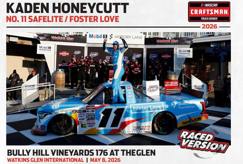 KADEN HONEYCUTT 2026 WATKINS GLEN WIN RACED VERSION FOSTER LOVE TRUCK 1/64 ARC DIECAST (ADVANCED ORDER)