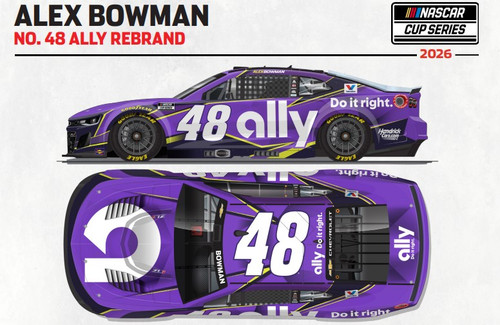 ALEX BOWMAN 2026 ALLY REBRAND 1/24 ARC DIECAST (ADVANCED ORDER)
