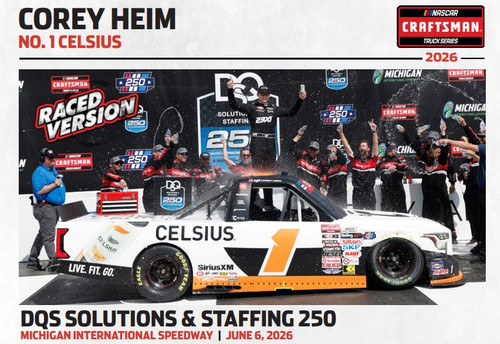 COREY HEIM 2026 MICHIGAN WIN CELSIUS TRUCK 1/24 ARC DIECAST (ADVANCED ORDER)