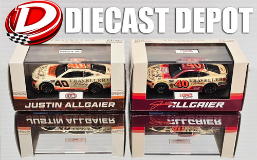 JUSTIN ALLGAIER TRAVELLER WHISKEY 2-CAR COMBO (2025 & 2026) 1/64 ARC DIECASTS