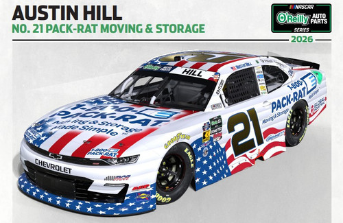 AUSTIN HILL 2026 PACK-RAT MOVING & STORAGE *COLOR CHROME* 1/24 ARC DIECAST  (ADVANCED ORDER)
