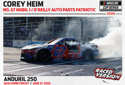 COREY HEIM 2026 SAN DIEGO FIRST WIN RACED VERSION 1/64 ARC DIECAST (ADVANCED ORDER)