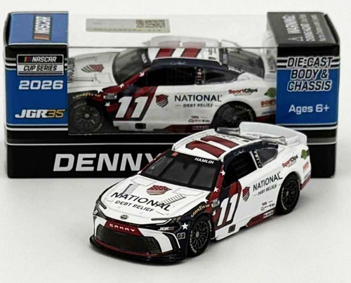 DENNY HAMLIN 2026 NATIONAL DEBT RELIEF 1/64 ARC DIECAST