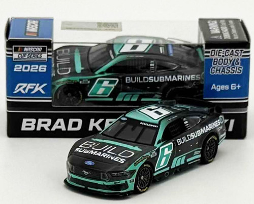 BRAD KESELOWSKI 2026 BUILDSUBMARINES.COM 1/64 ARC DIECAST