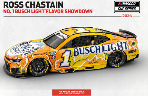ROSS CHASTAIN 2026 BUSCH LIGHT FLAVOR SHOWDOWN 1/24 ELITE DIECAST (ADVANCED ORDER)