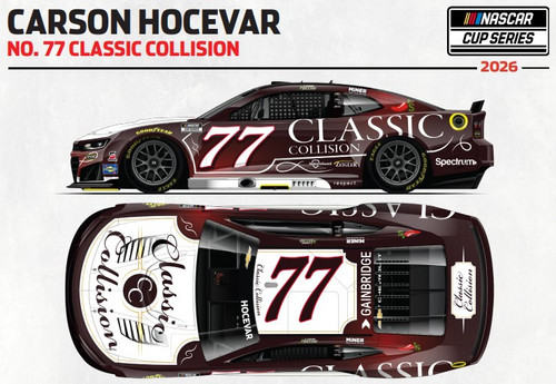 CARSON HOCEVAR 2026 CLASSIC COLLISION 1/64 ARC DIECAST (ADVANCED ORDER)