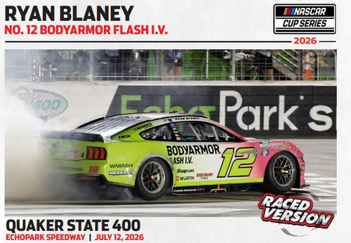 RYAN BLANEY 2026 ATLANTA WIN BODYARMOR FLASH I.V. RACED VERSION 1/64 ARC DIECAST (ADVANCED ORDER)