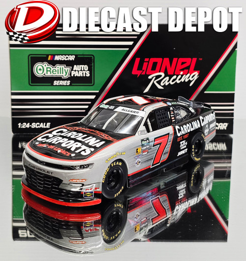 JUSTIN ALLGAIER 2026 CAROLINA CARPORTS 1/24 ARC DIECAST