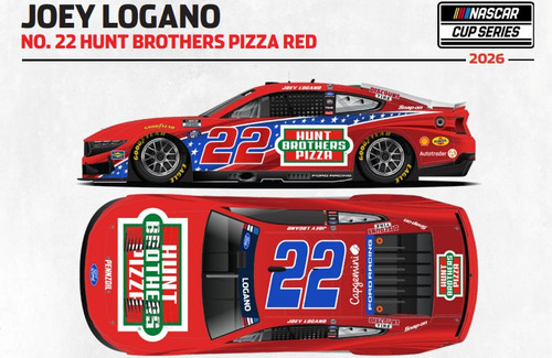 JOEY LOGANO 2026 HUNT BROTHERS RED 1/24 ARC DIECAST (ADVANCED ORDER)