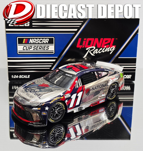DENNY HAMLIN 2026 NATIONAL DEBT RELIEF *COLOR CHROME*  1/24 ARC DIECAST