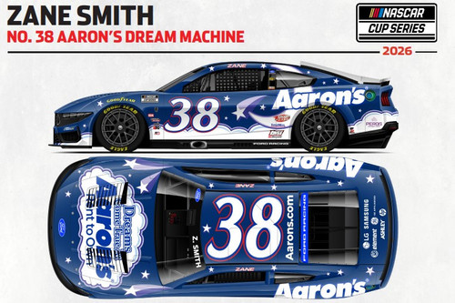 ZANE SMITH 2026 AARON'S LUCKY DOG 1/24 ARC DIECAST