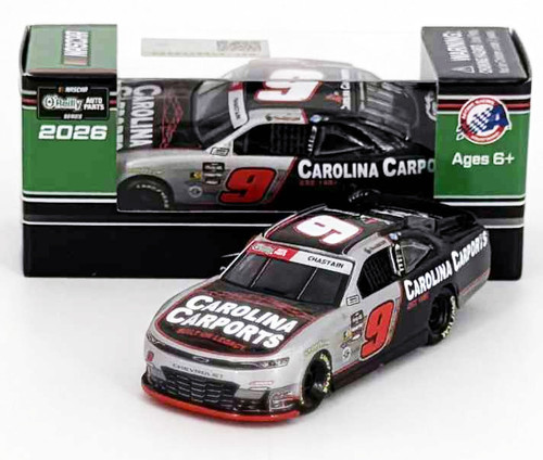 ROSS CHASTAIN 2026 CAROLINA CARPORTS 1/64 ARC DIECAST