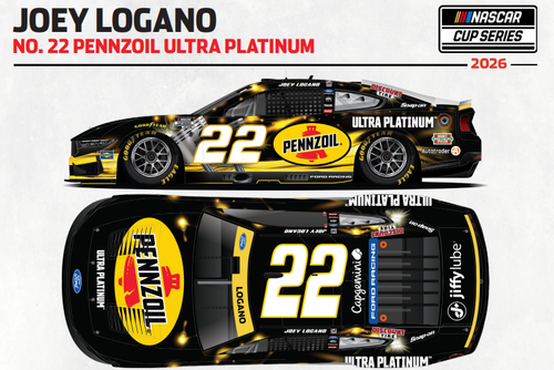 JOEY LOGANO 2026 PENNZOIL BLACK 1/24 ELITE DIECAST (ADVANCED ORDER)