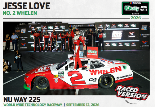 JESSE LOVE 2026 GATEWAY WWT RACEWAY WIN WHELEN RACED VERSION 1/24 ARC DIECAST (ADVANCED ORDER)