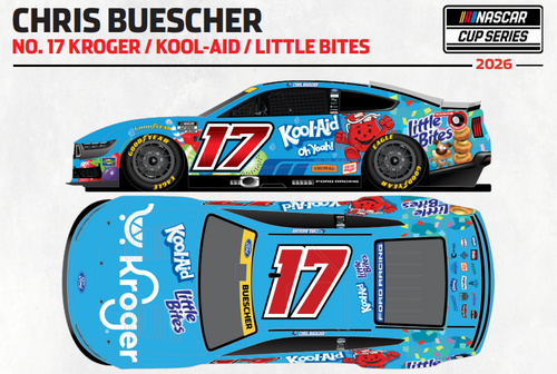 CHRIS BUESCHER 2026 KROGER/ KOOL-AID/ LITTLE BITES 1/24 ELITE DIECAST (ADVANCED ORDER)