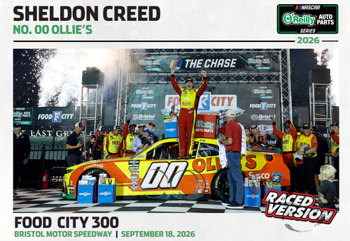 SHELDON CREED 2026 BRISTOL WIN RACED VERSION OLLIE'S 1/24 ARC DIECAST (ADVANCED ORDER)