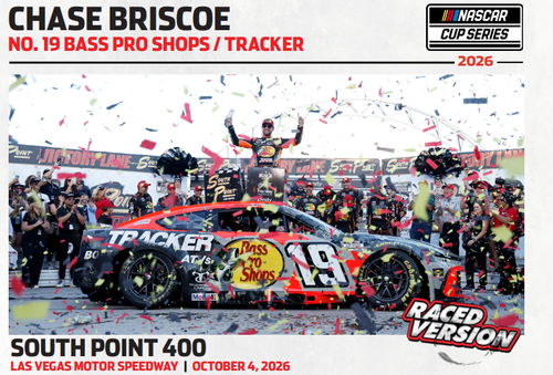 CHASE BRISCOE 2026 LAS VEGAS WIN BASS PRO SHOPS RACED VERSION 1/24 ELITE DIECAST (ADVANCED ORDER)